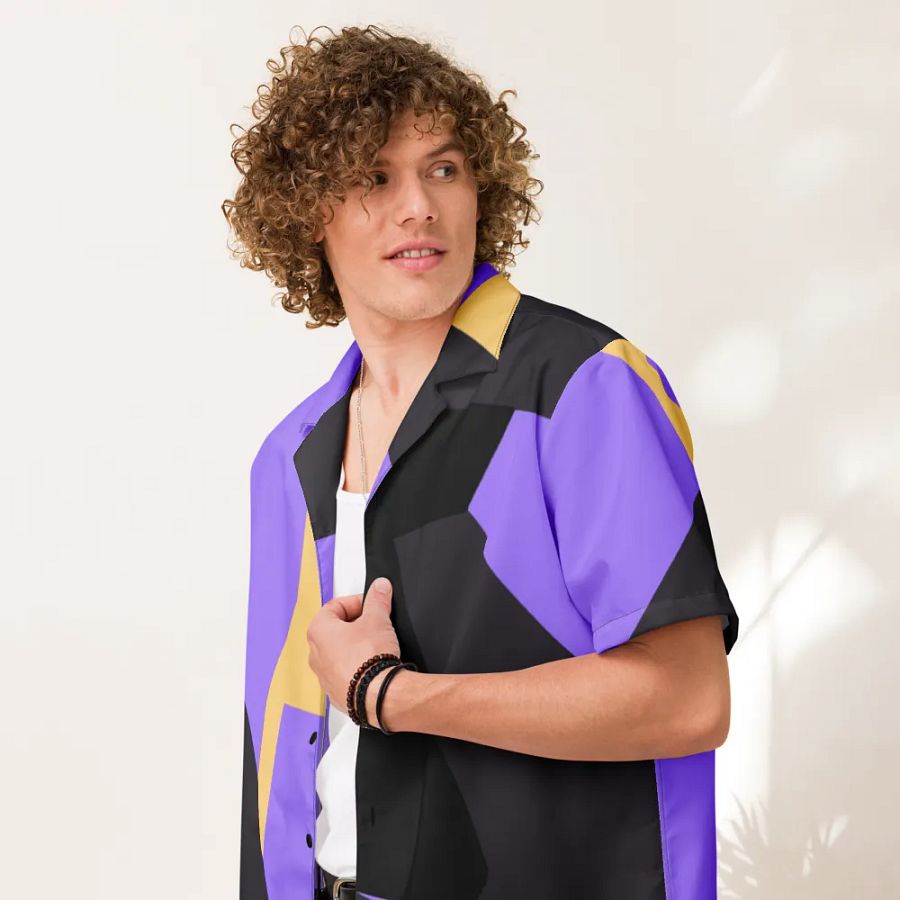 Colour Block Hawaii Shirt product image (7)