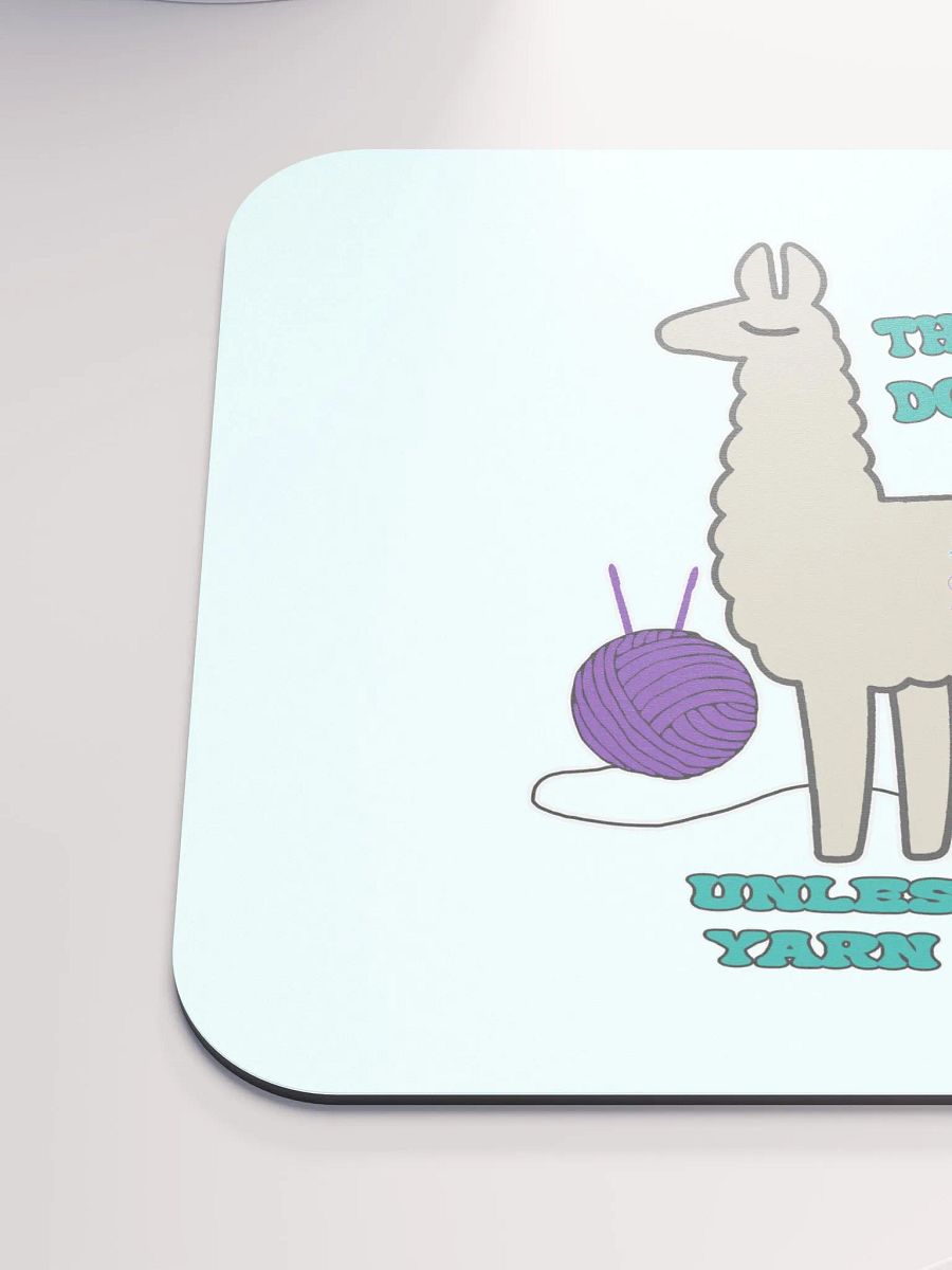 No Drama Lama Mouse Pad product image (6)