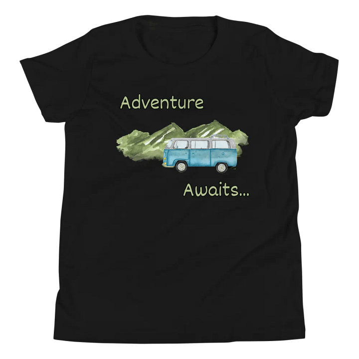 Adventure Awaits Camper Youth T-Shirt product image (1)