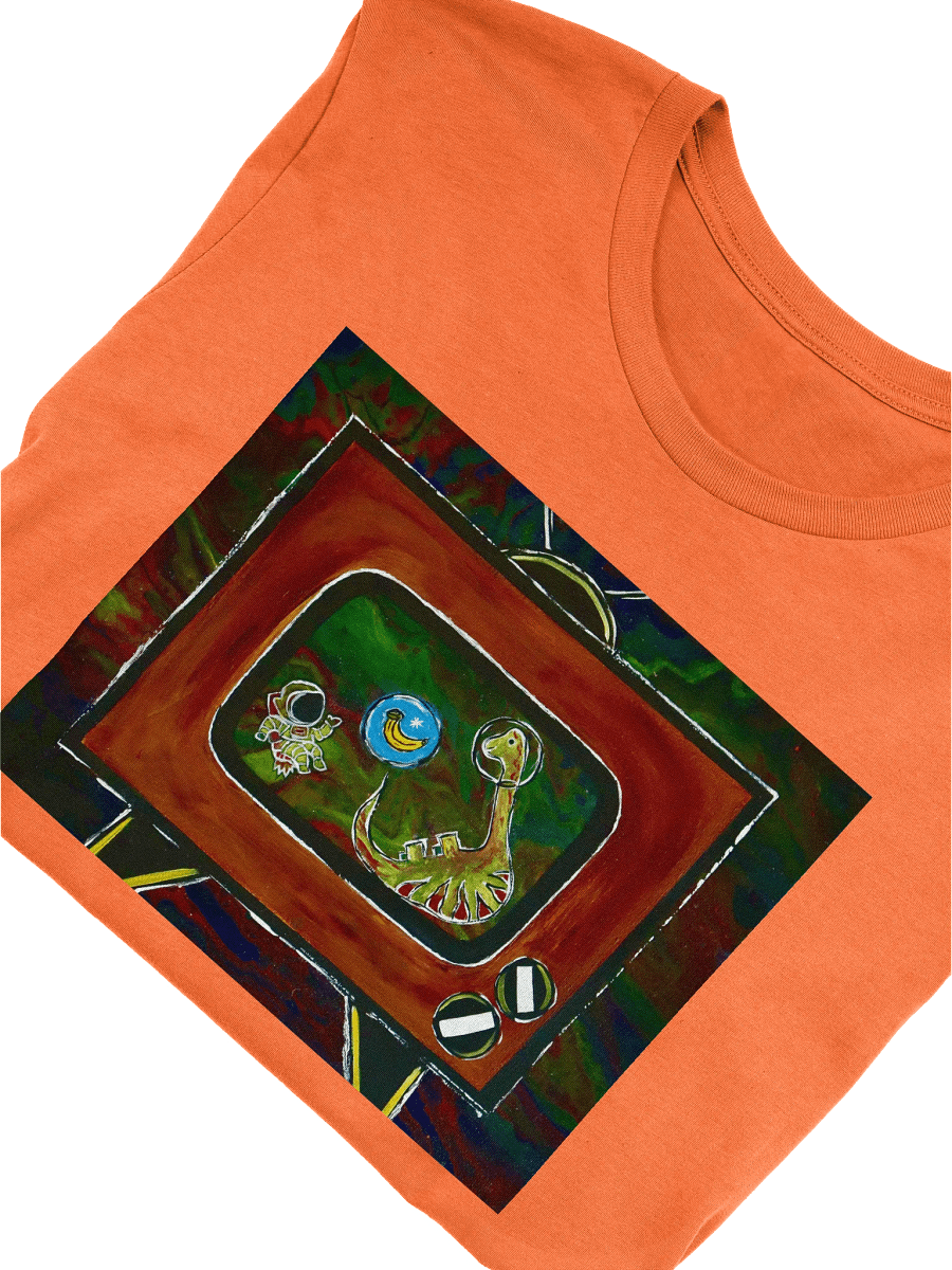 When Spaceman Met The Space Dinosaur T-Shirt product image (5)