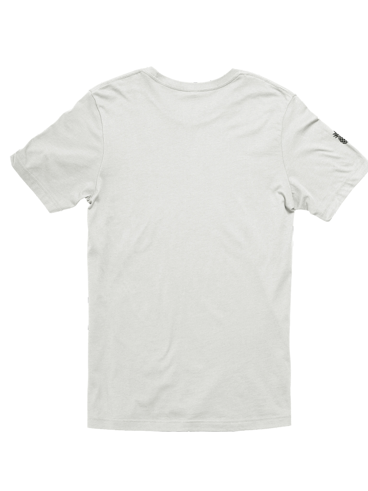 Lucky Pineapple Minimalist Sleeve Solid Color Unisex T-Shirt (White, Nude, & Soft Gray Colors) product image (2)