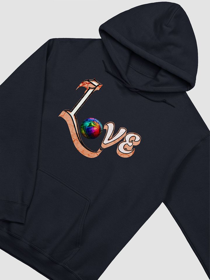 Love Bowling Marbled Hoodie product image (23)