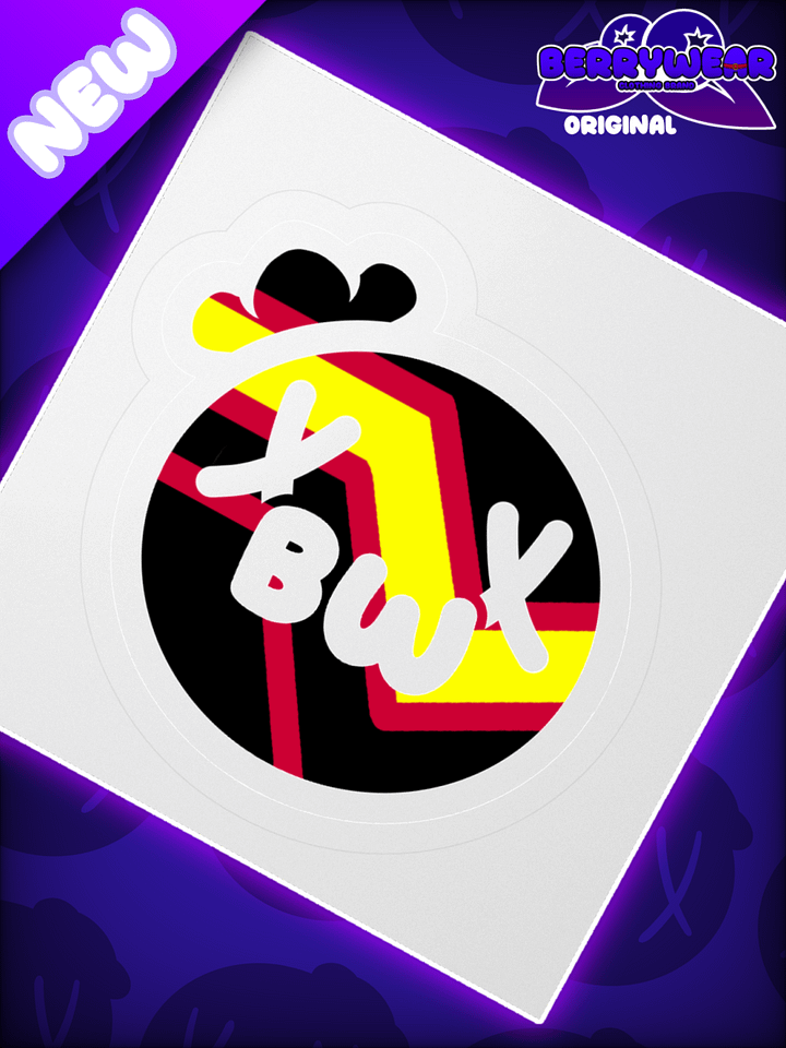 Berrywear Pride - Rubber Pride Die Cut Sticker product image (1)