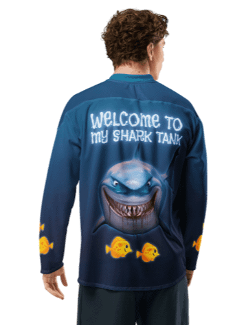 Hello Sharkbait - POKER Inspired Graphic Jersey product image (4)