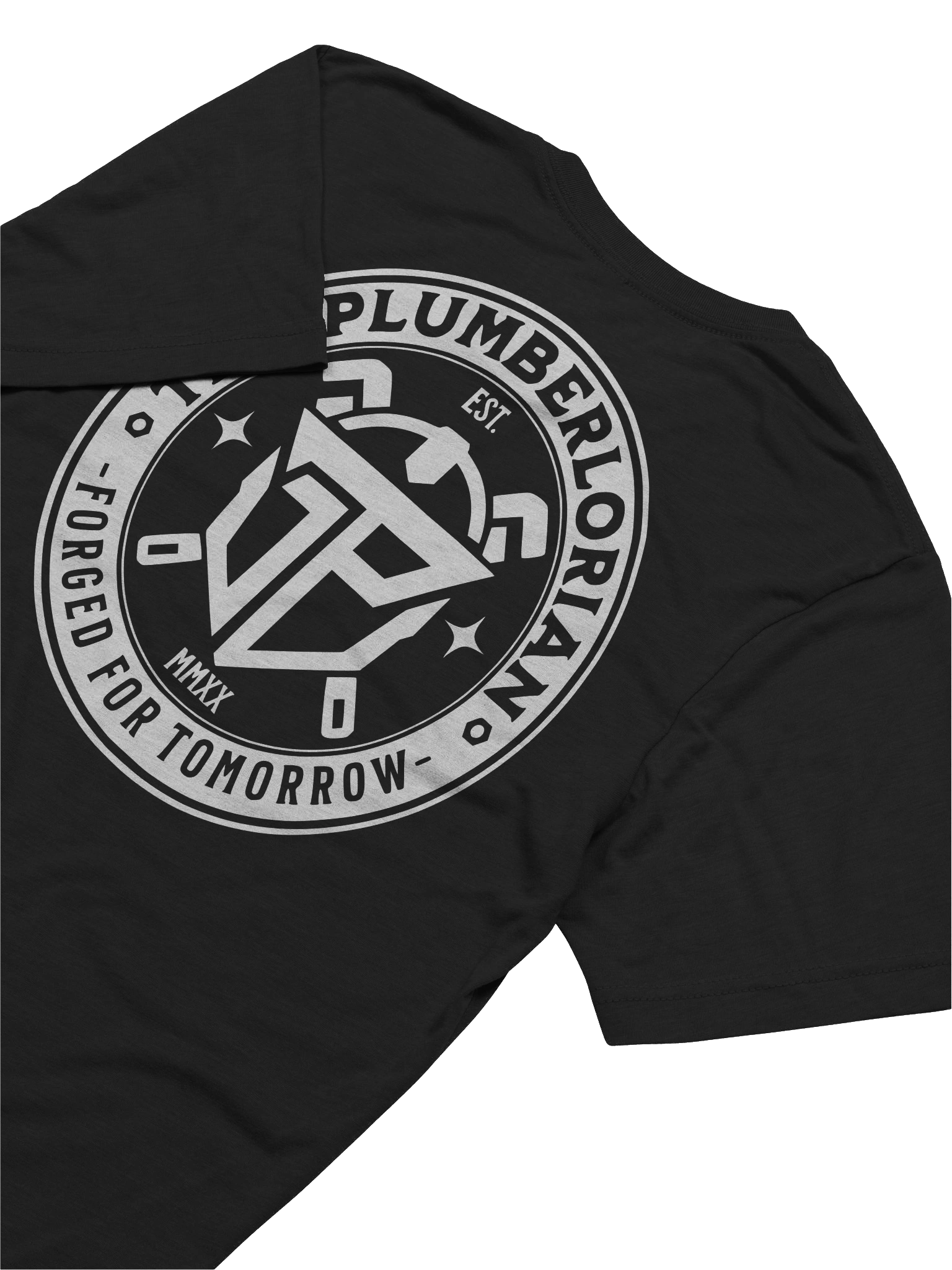 FORGED WHITE EMBLEM TEE product image (1)
