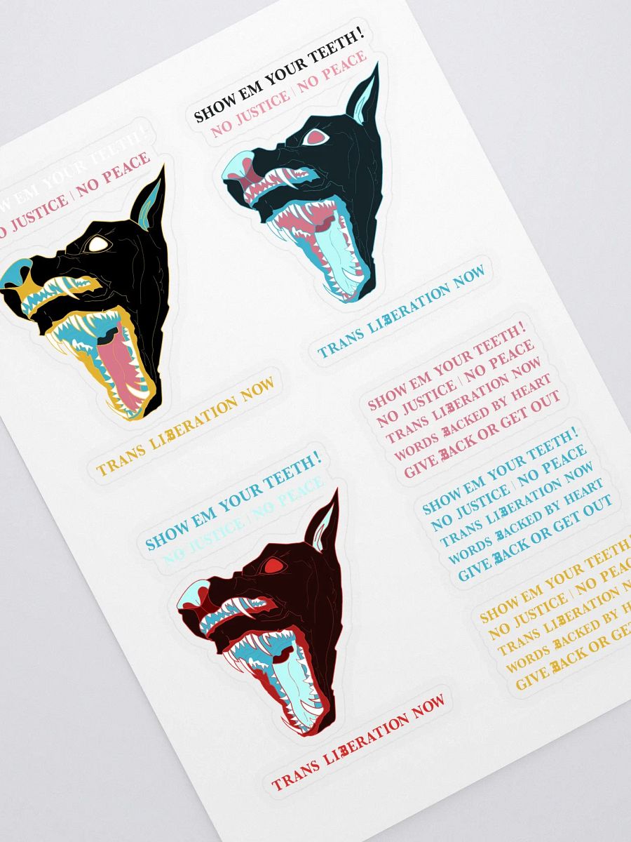 S.E.Y.T. sticker sheet 1 product image (3)