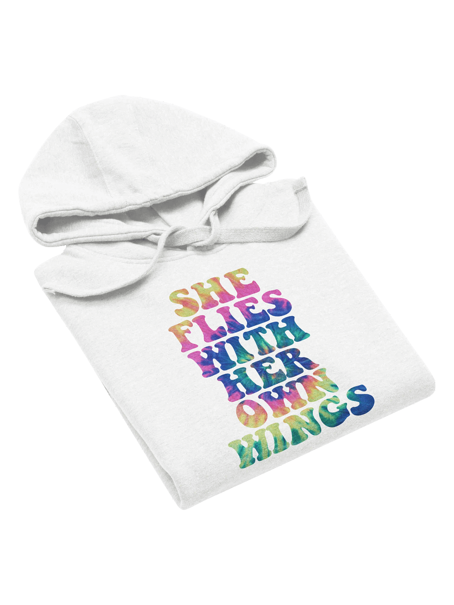 She Flies Tie Dye Hoodie product image (5)