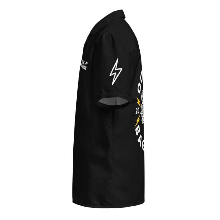 Outlaw Baggers Piston Black Button Down product image (2)