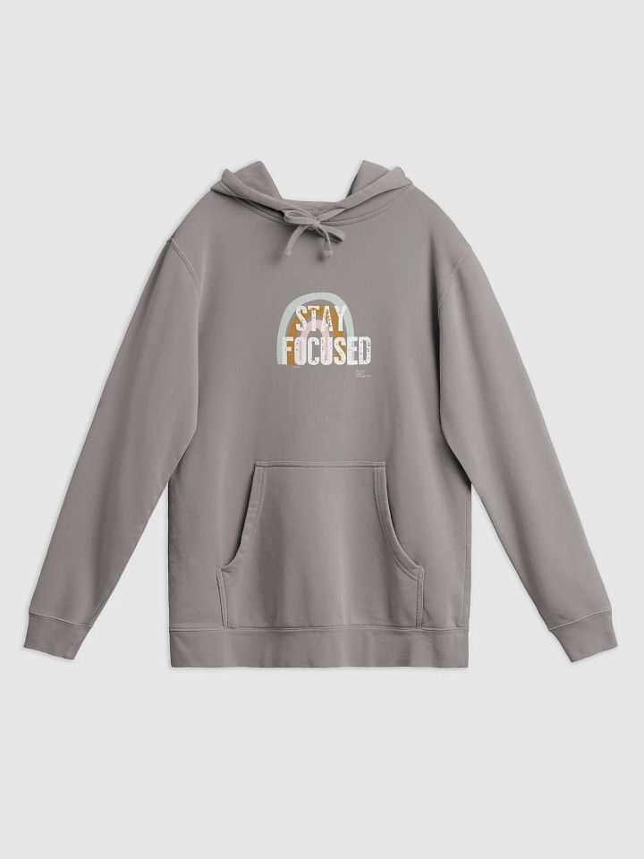 WYS Rainbow Distressed Stay Focused Hoodie product image (12)