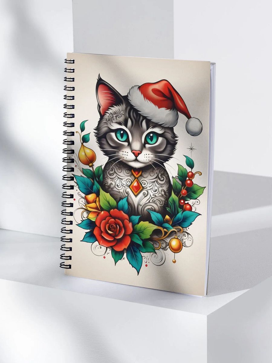 Santa Paws Spiral Notebook product image (4)