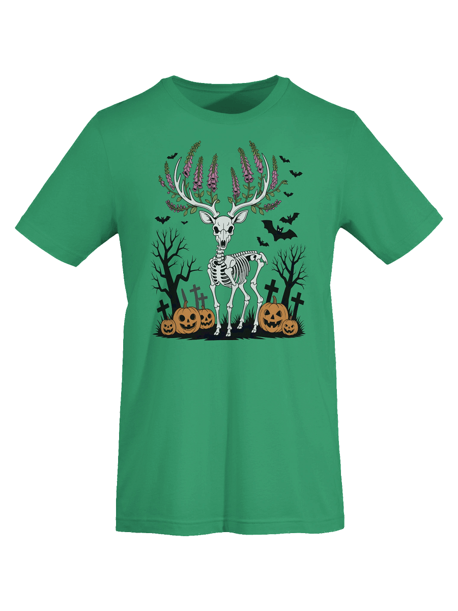 Floral Deer Halloween T-Shirt product image (39)