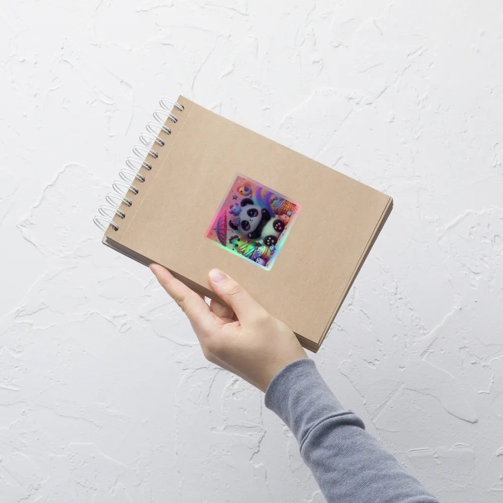 Cute Panda Sticker product image (9)