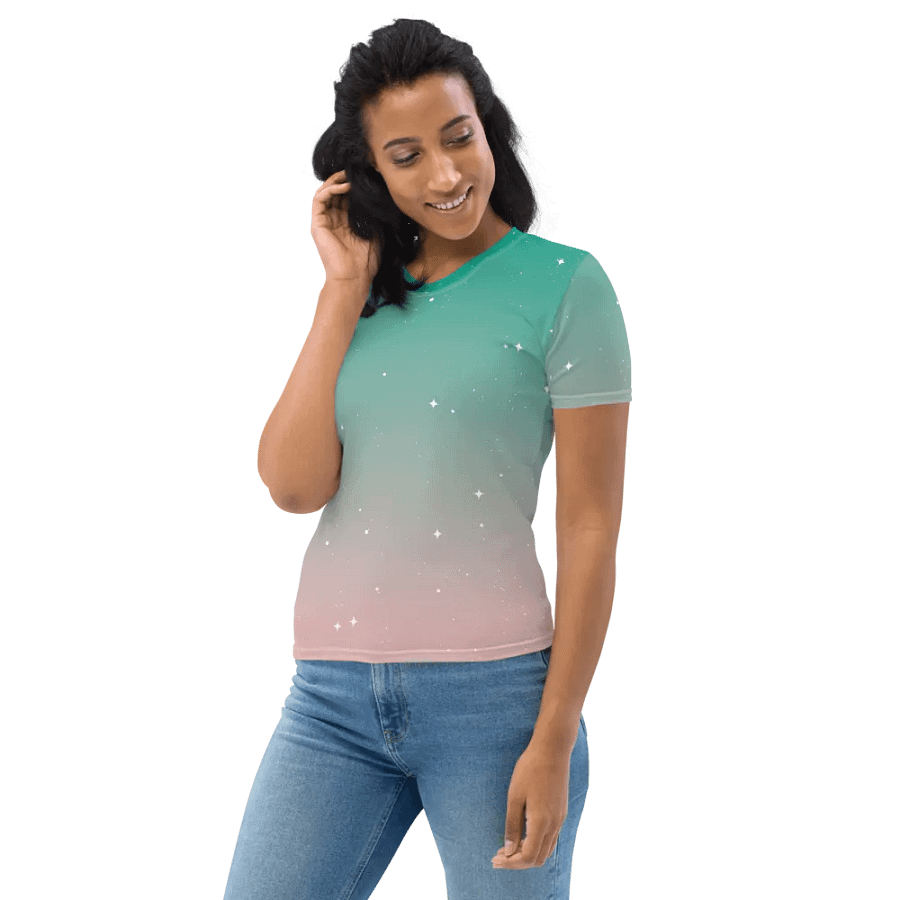 Starry Sky Sunset Women's T-Shirt product image (11)