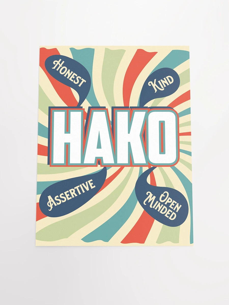 Retro HAKO Poster (no frame) product image (7)
