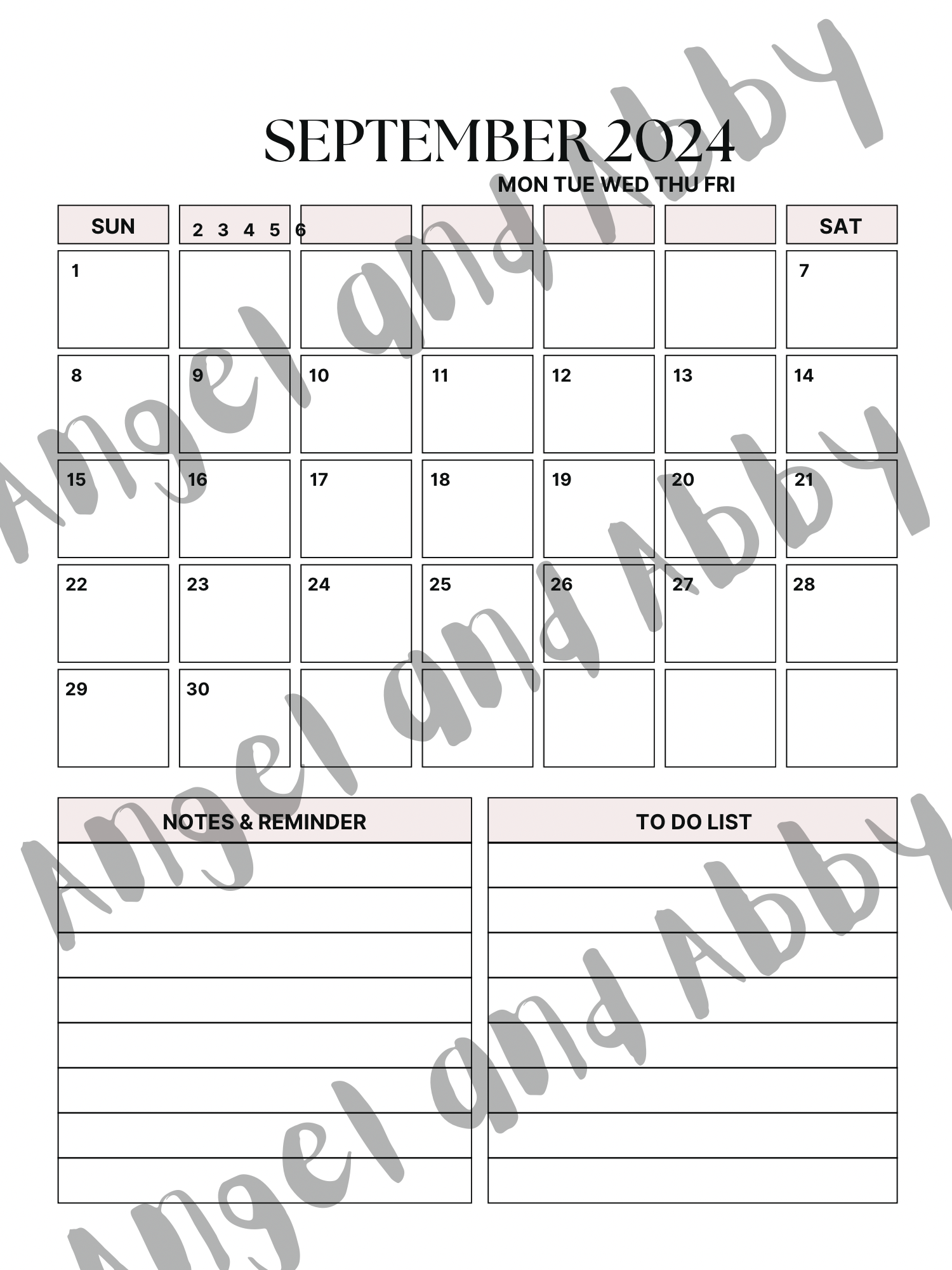 Manifestation Planner 2024 product image (12)