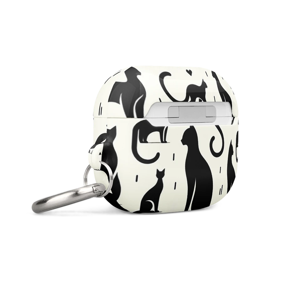 All-Over Print Case for AirPods®: Monochrome product image (8)