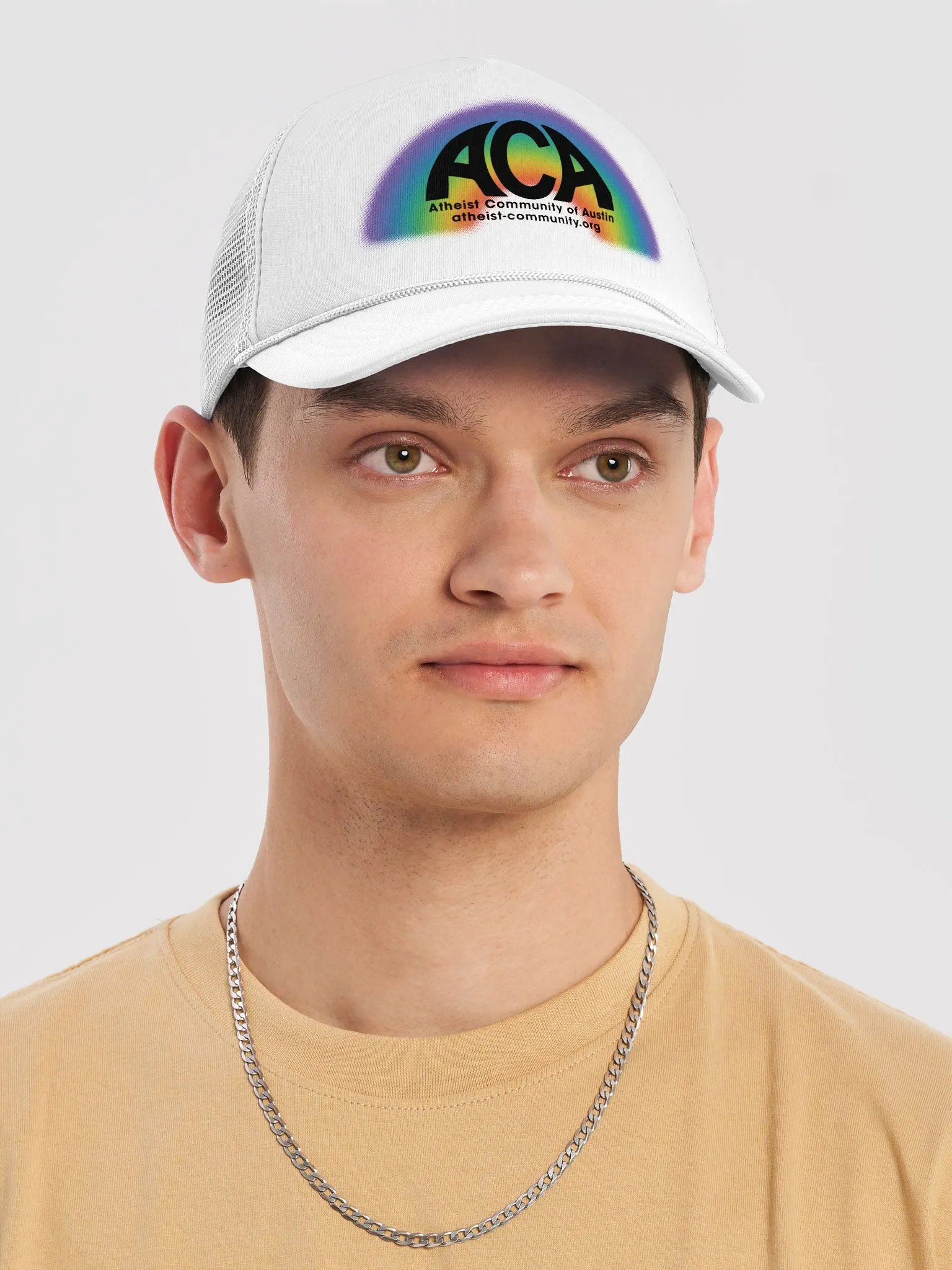 The Atheist Community of Austin - Rainbow Hat product image (5)