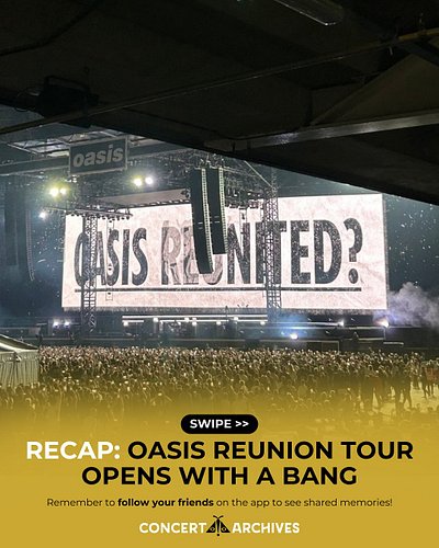 After years of silence, they’re finally sharing a stage again.

Oasis kicked off their long-awaited reunion tour — and the op...