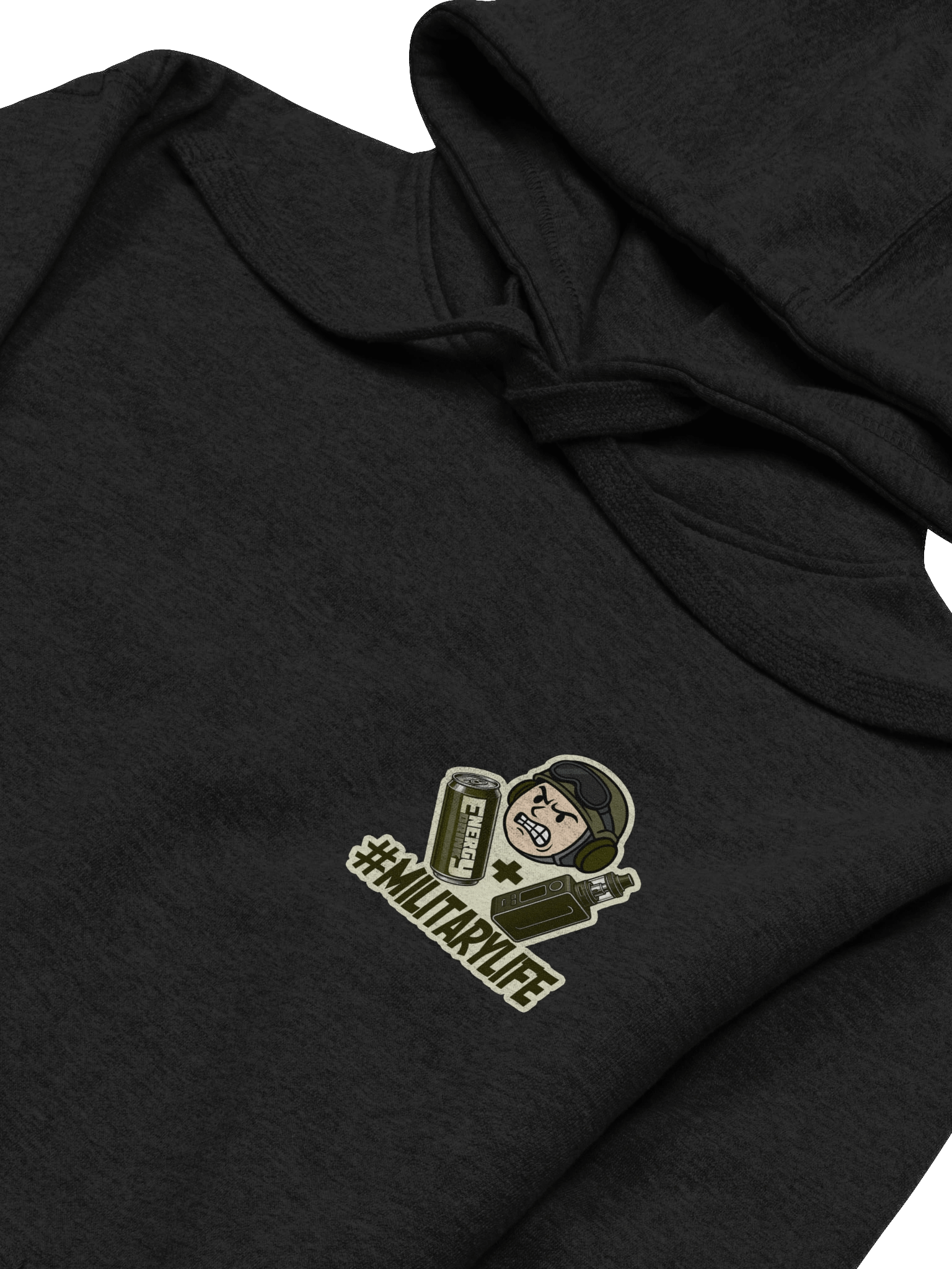 "FUELED: Military" Hoodie product image (4)