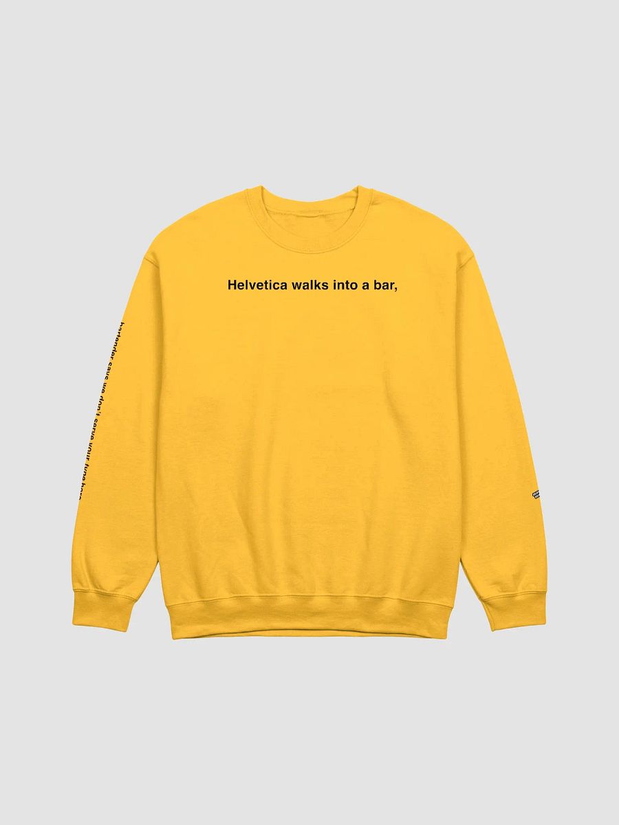 Helvetica Walks Into a Bar... product image (2)