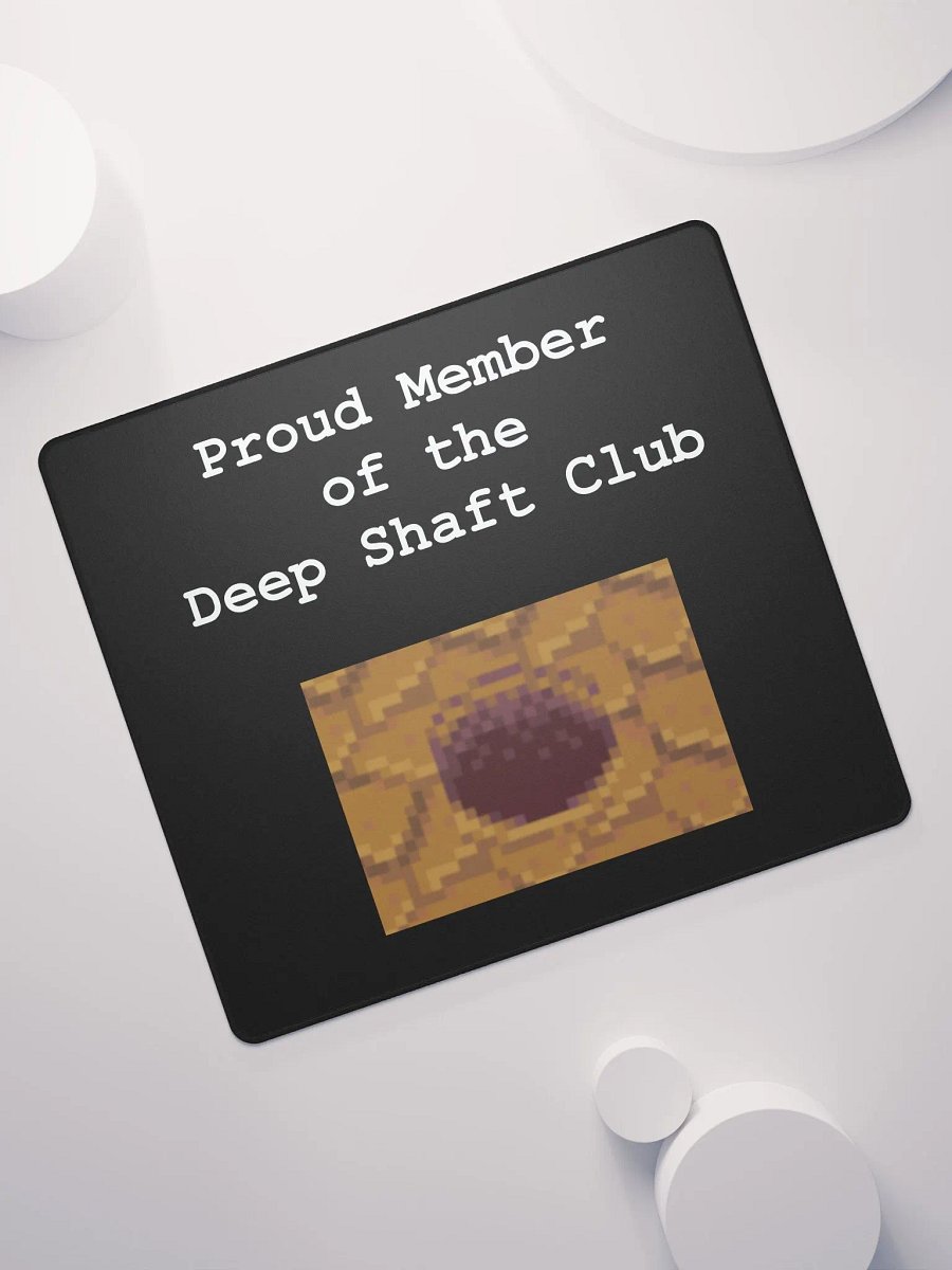 Deep Shaft MousePad - Black product image (7)