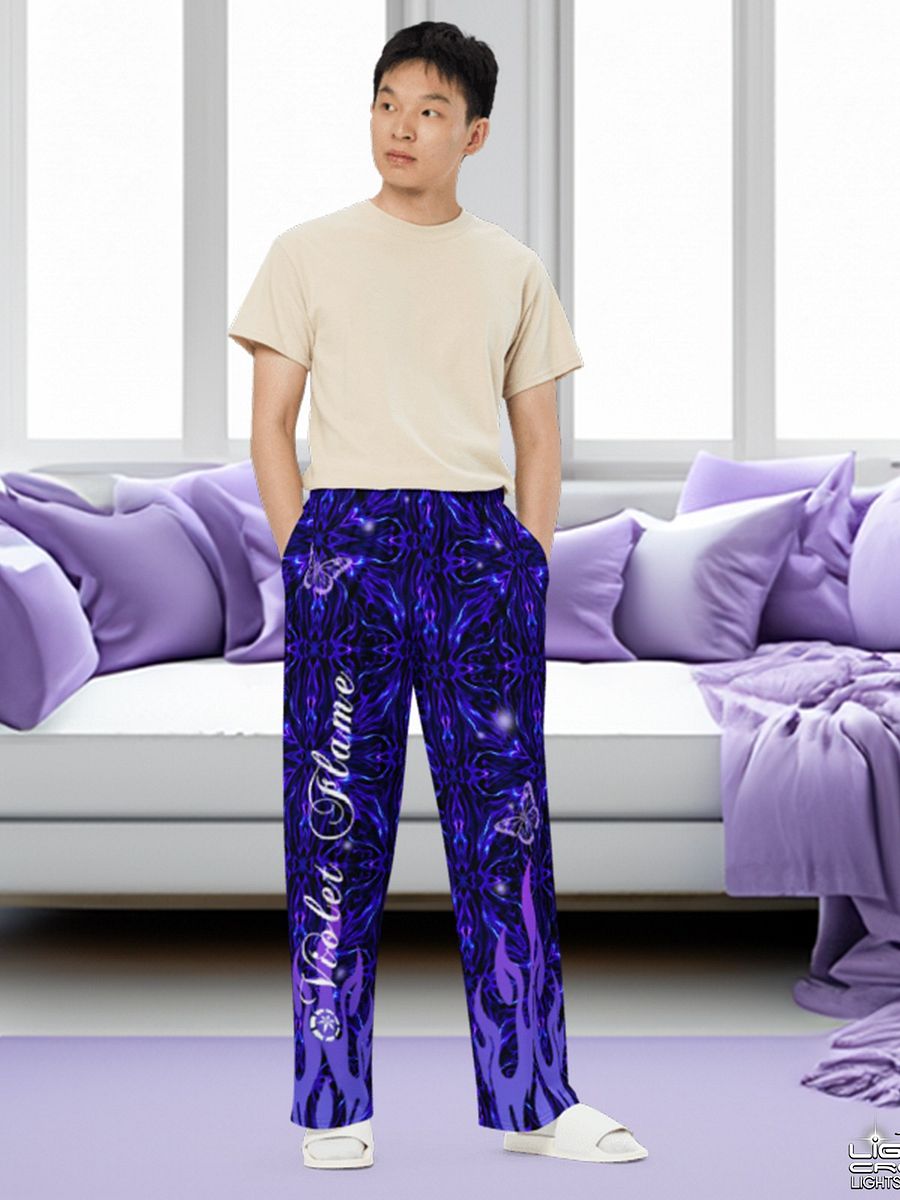 Violet Flame Wide-Leg Pants product image (3)