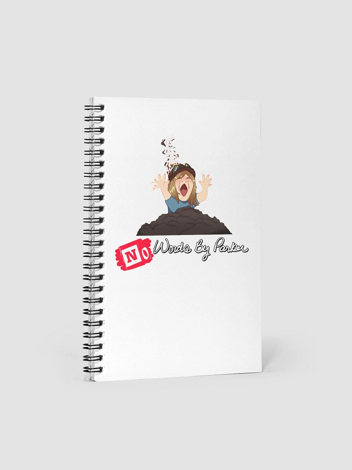 "No Words By Parker" Notebook product image (1)