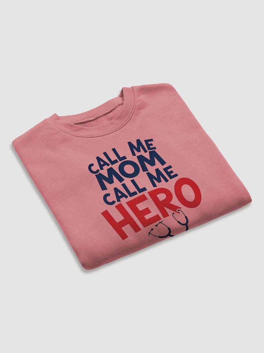 Superhero Mom Crop Sweatshirt product image (14)