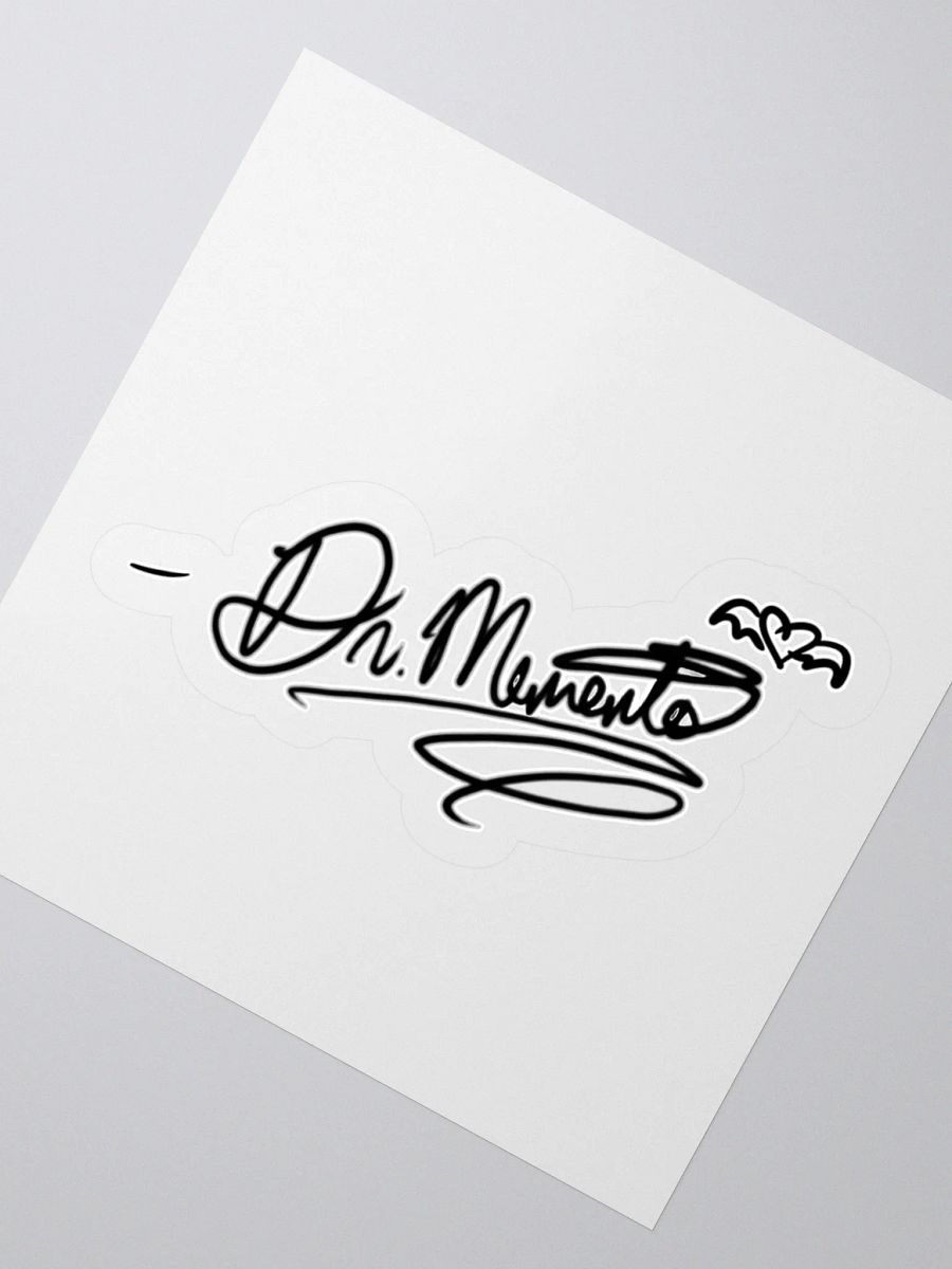 Dr. Memento Autograph Sticker product image (4)