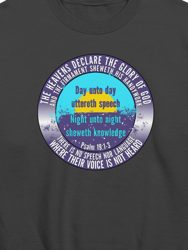 The Heavens Declare The Glory Of God Sweatshirt product image (2)