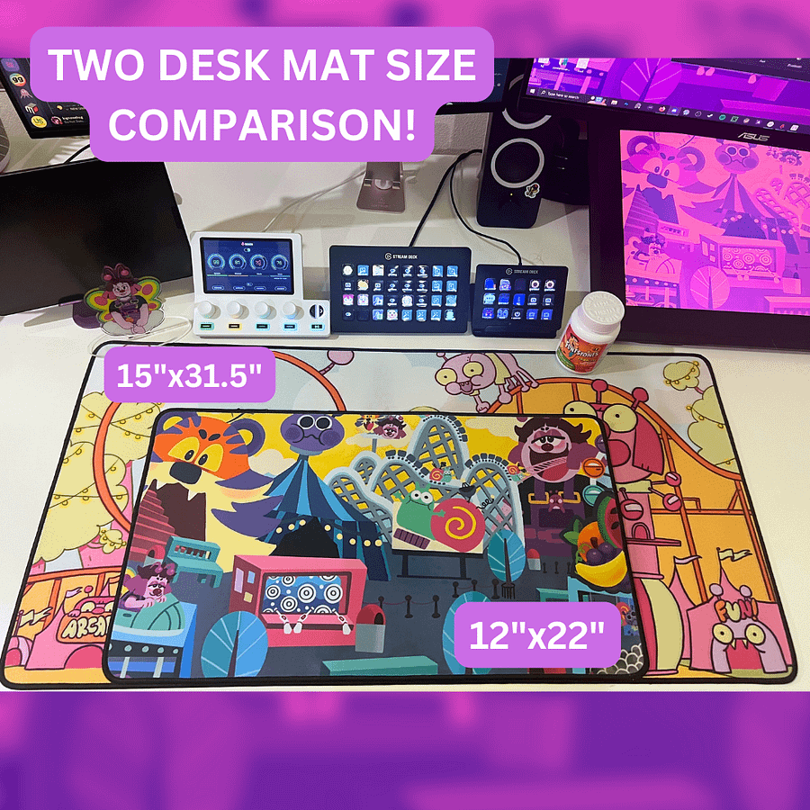 BIG Park Rides Deskmat (15