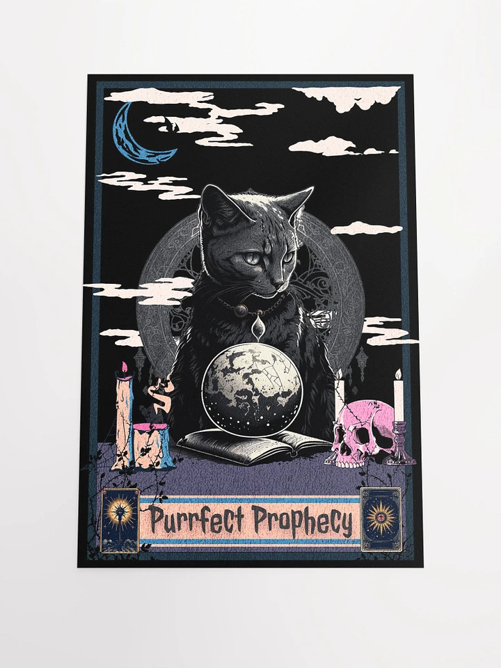 Purrfect Prophecy Enhanced Matte Poster product image (3)