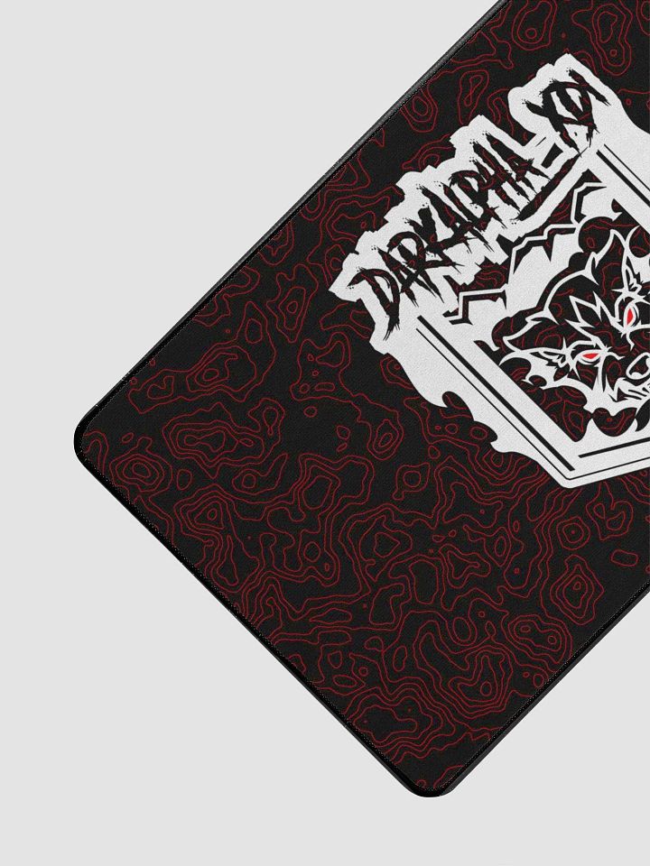 DarkAlpha Red Topograph Mouse Pad product image (2)
