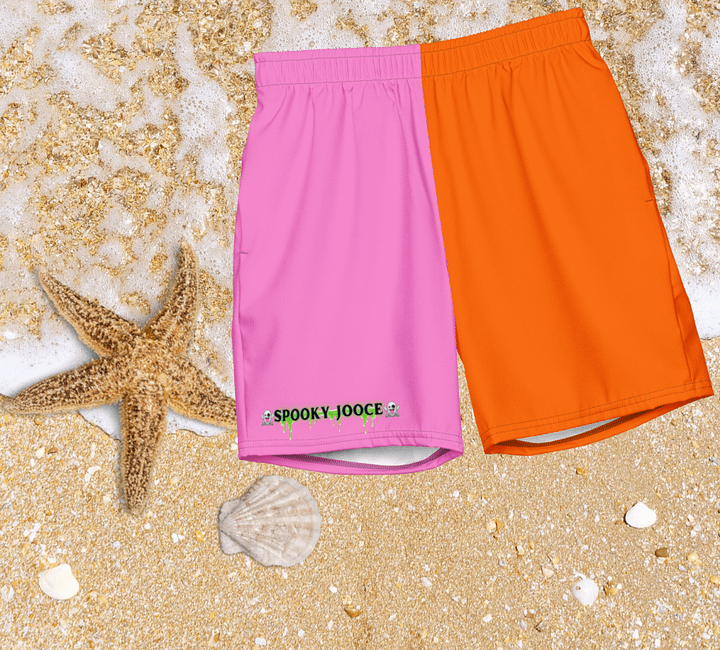 SPOOKY JOOCE Swim Trunkz - Light Pink/Orange product image (2)