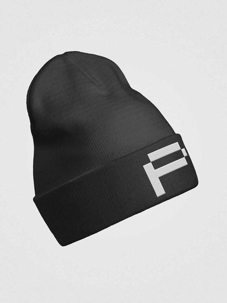 Pix Stitch 'P' White Otto Knit Beanie product image (3)
