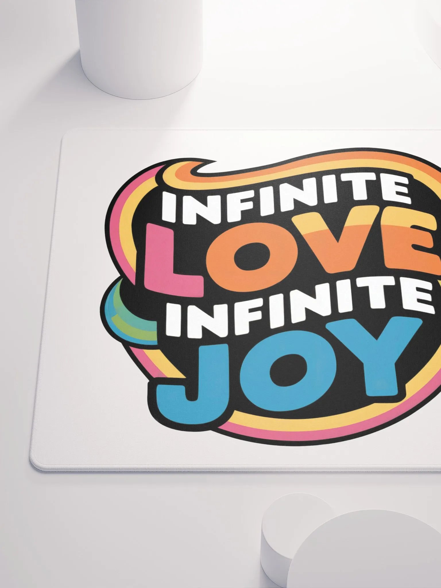 Infinite Love Infinite Joy Gaming Mouse Pad product image (6)