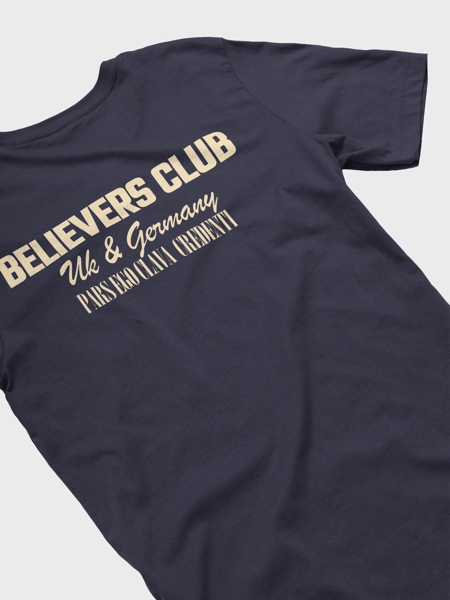 UK & Germany Believers Club T-shirt product image (4)