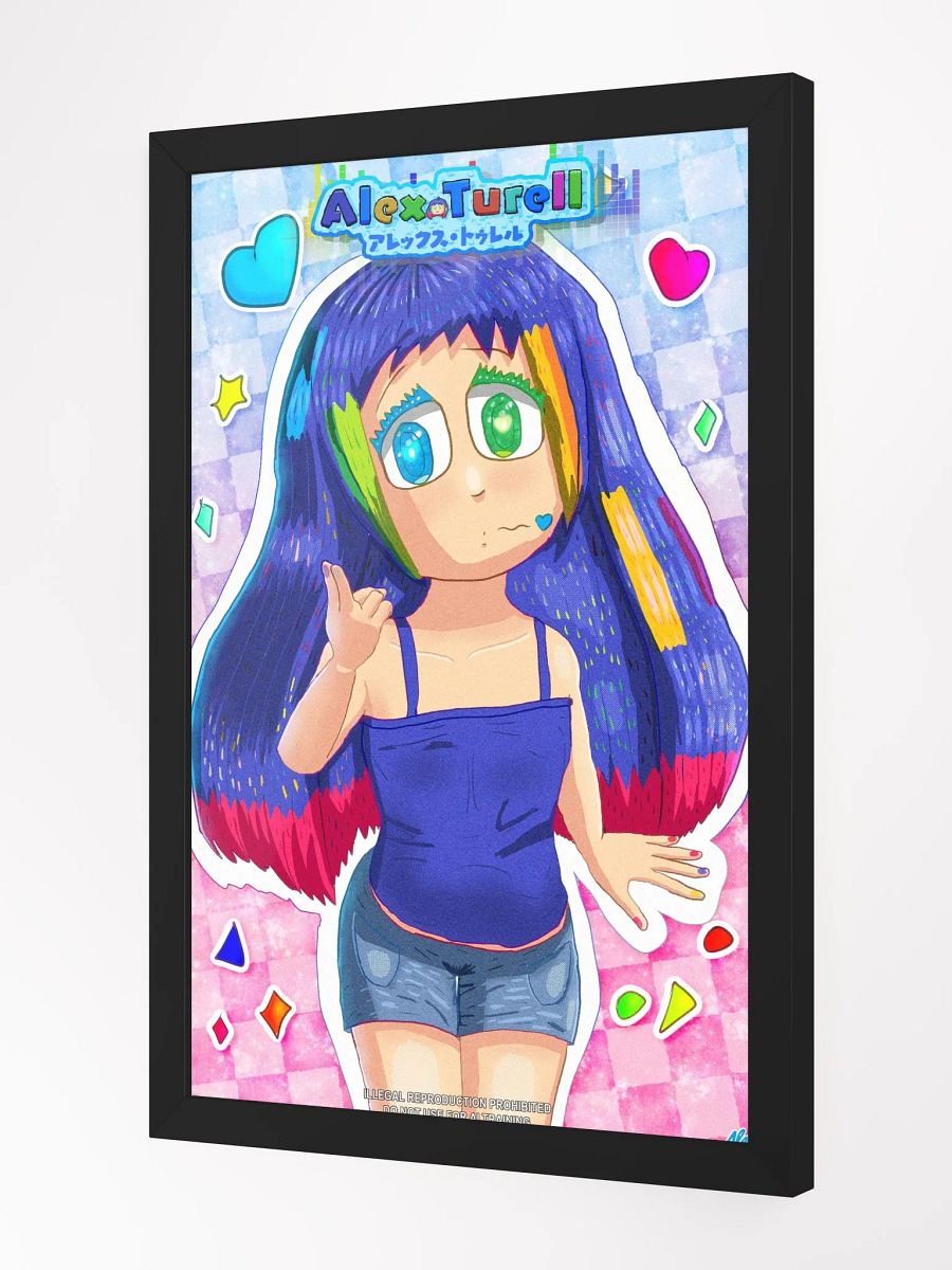 Cute Lil Bro Blows You a Kiss [FRAMED POSTER] product image (19)