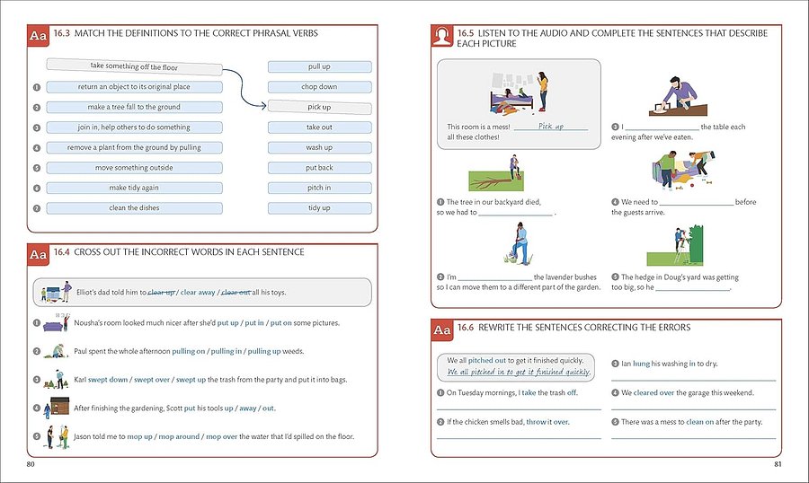 English for Everyone: Phrasal Verbs: An ESL Book of Over 1,000 English Phrasal Verbs in Use product image (6)