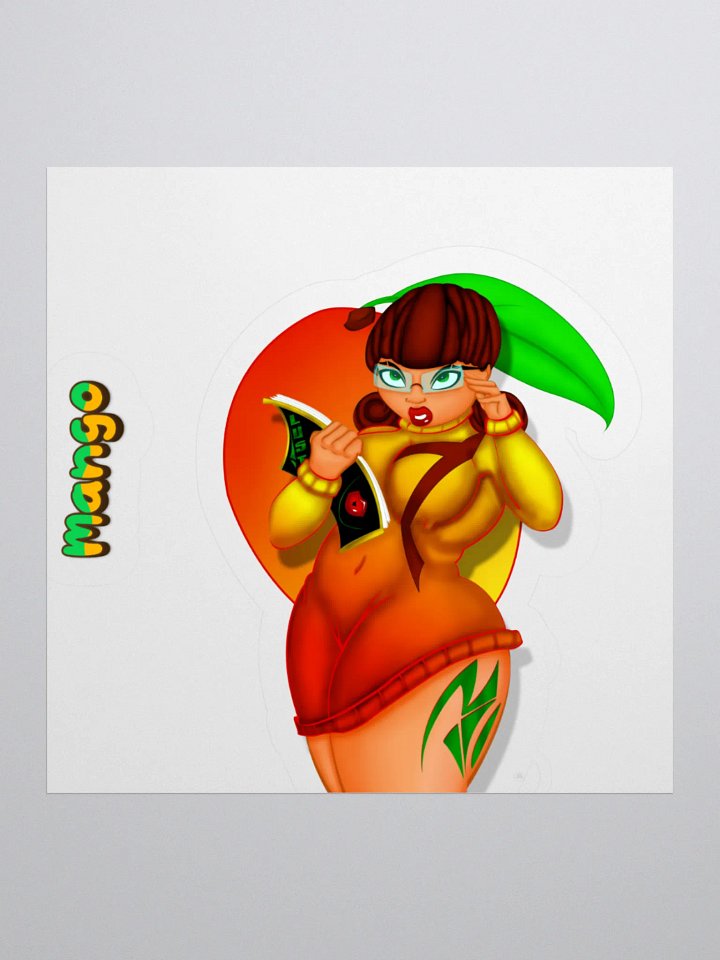 Mango Muse Kiss Cut Stickers product image (2)