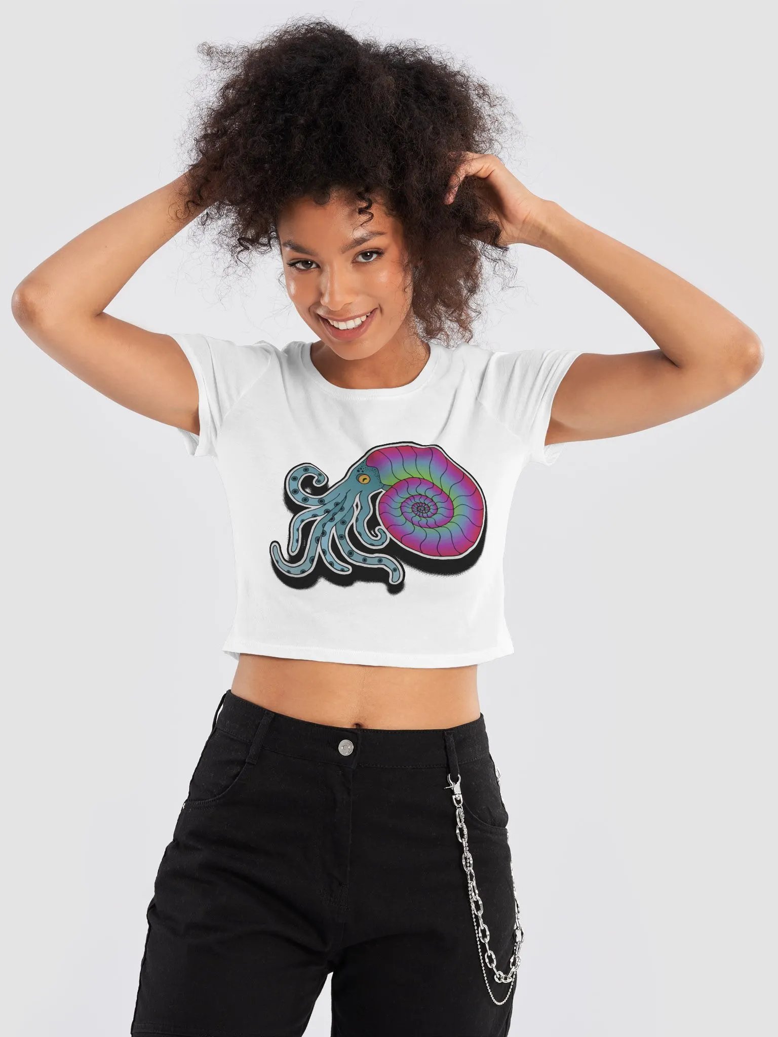 Ammonite Adventure Crop Top product image (1)