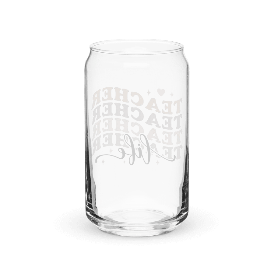 Teacher Life Pastel Can Glass product image (7)