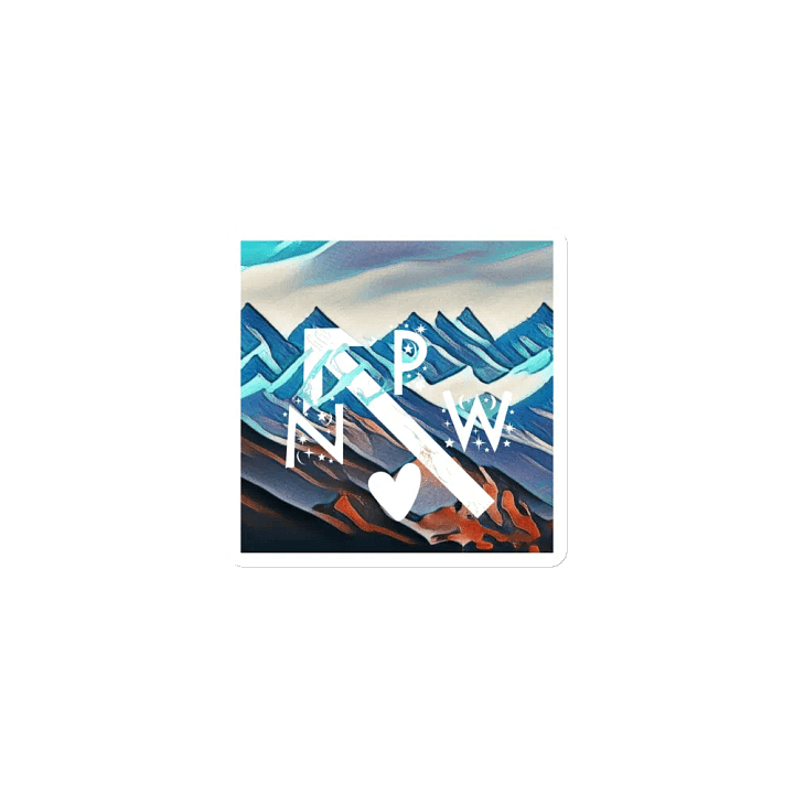 Pacific Northwest Mountain Magnet product image (1)