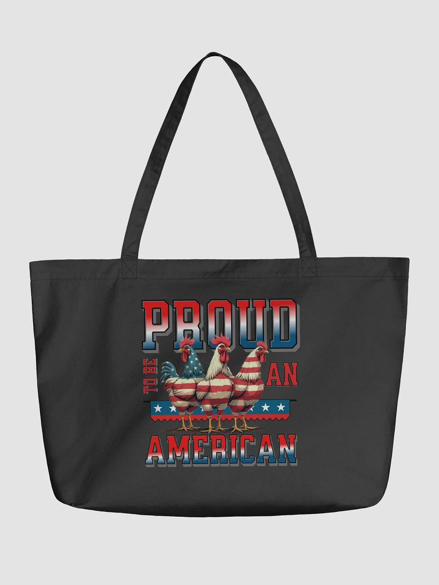 Proud To Be An American Rooster Patriotic Pride Tote product image (2)