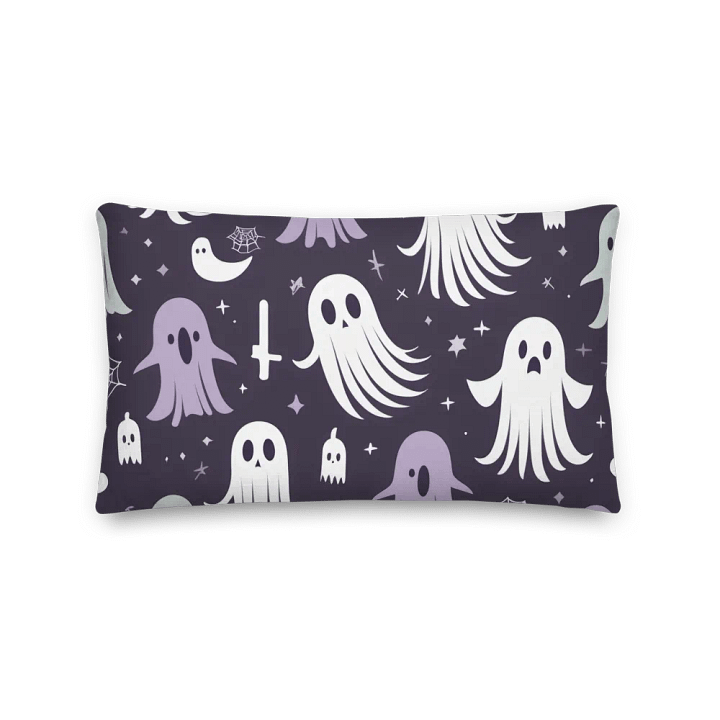 Cute and cozy ghosts pillow product image (2)