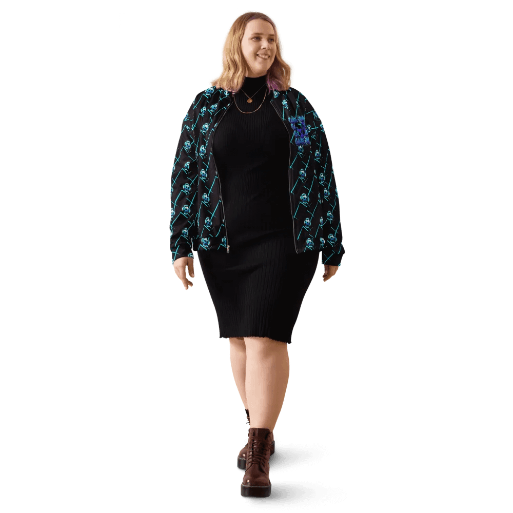 Game Day Soccer European Football All Over Print Bomber Jacket product image (3)