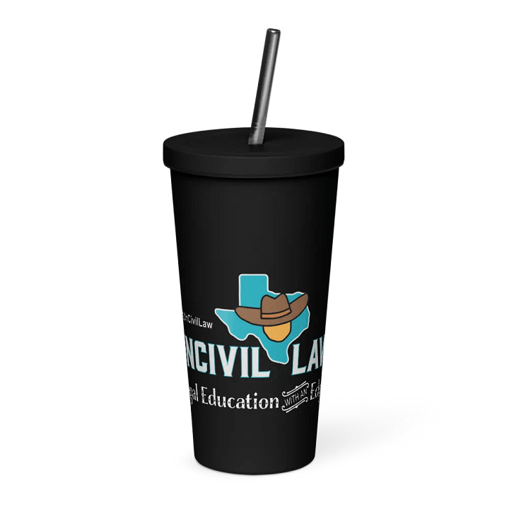 Uncivil Law Texas Cowboy Hat Tumbler product image (1)