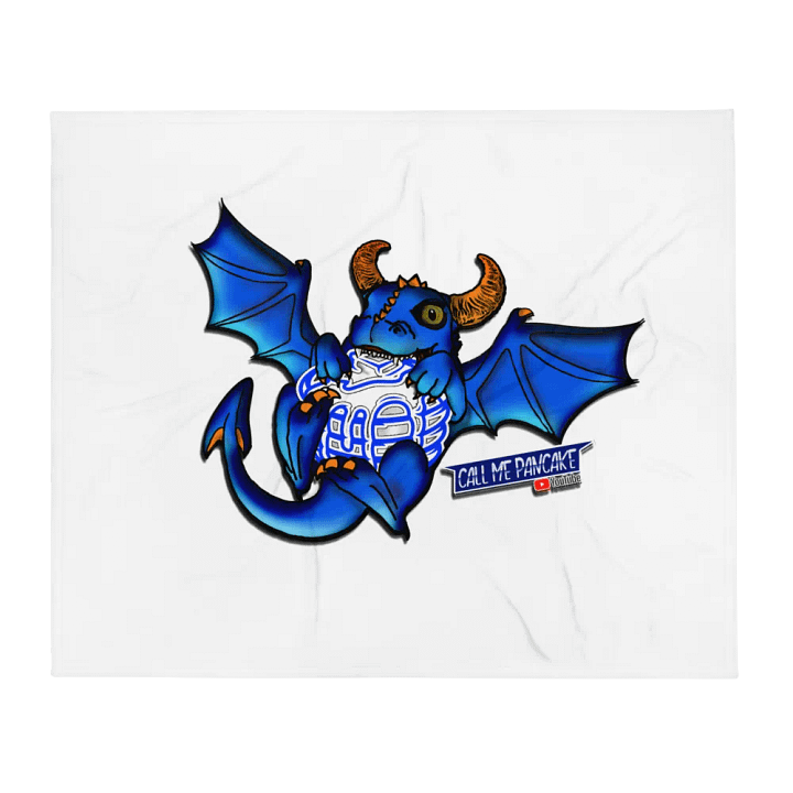 Blue Baby Dragon Blanket product image (1)