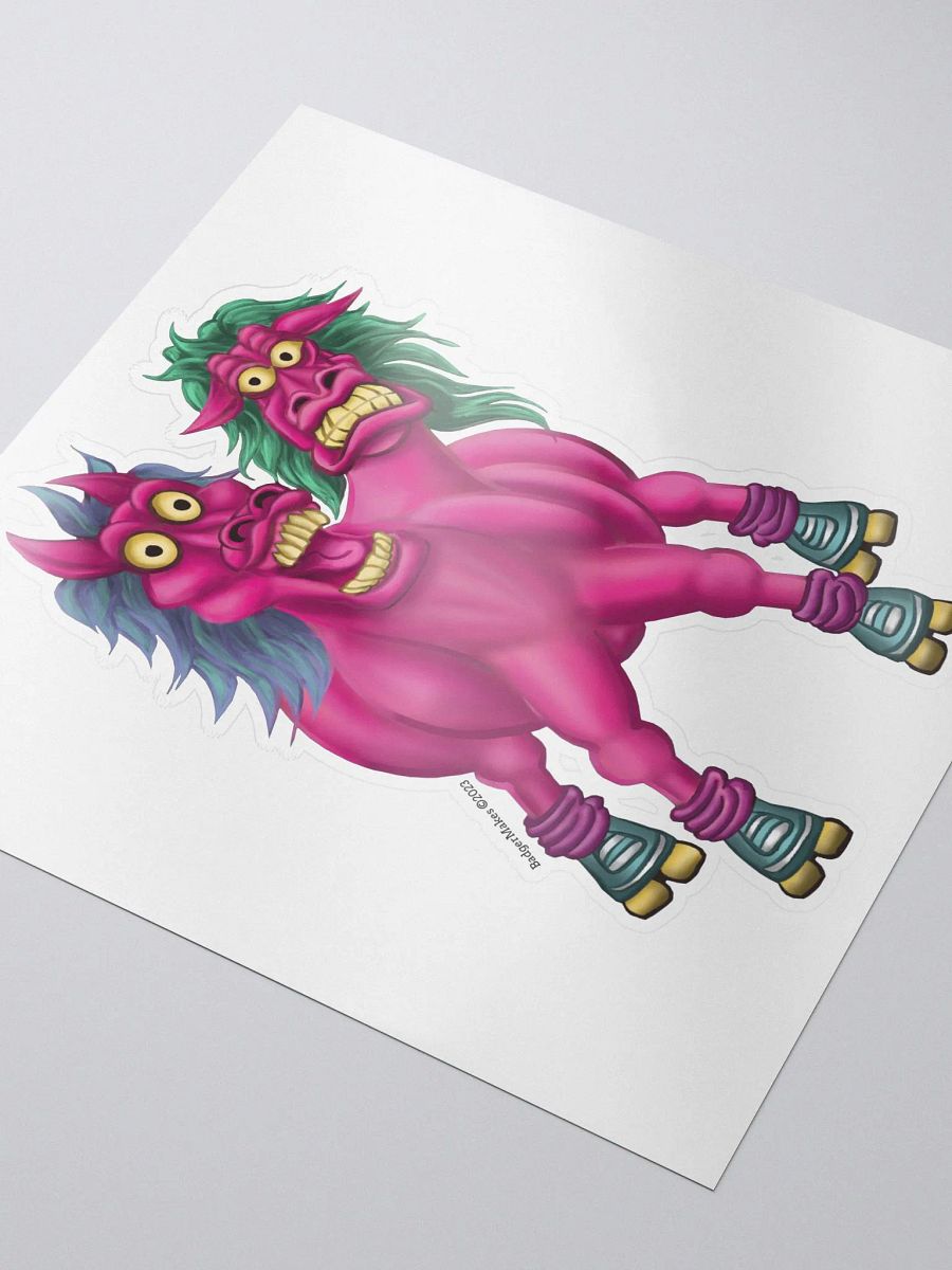 Double Headed Horse Sticker product image (3)