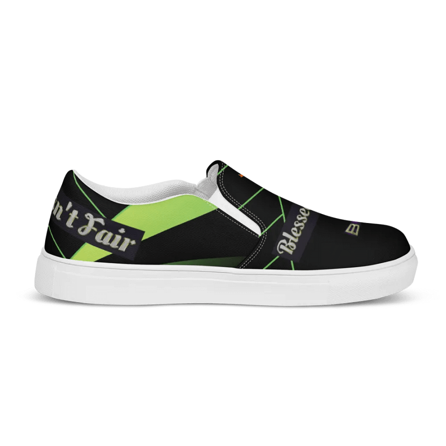 BBG Lime Green and Black Women's Slip On product image (5)